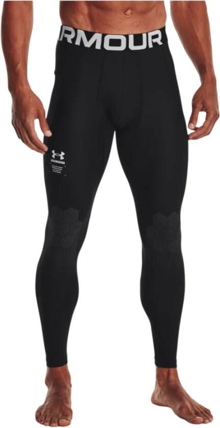 Under Armour Herenlegging HeatGear® ArmourPrint Zwart/Halo Grijs