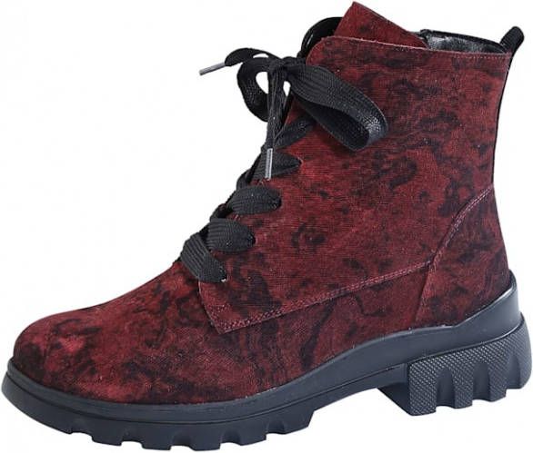 Waldläufer Hoge veterschoen Rood