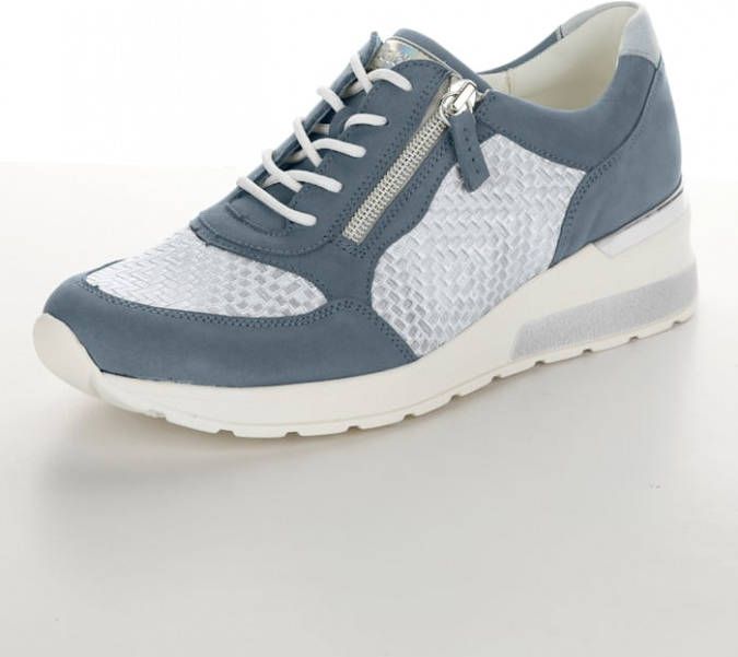 Waldläufer Veterschoen Blauw/Grijs