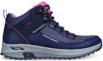 Skechers Wandelschoenen Arch Fit Discover 180086/NVPR Blauw/Roze