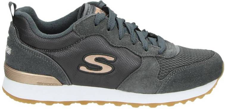 Skechers Originals suède sneakers grijs