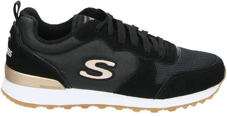Skechers Originals suède sneakers zwart