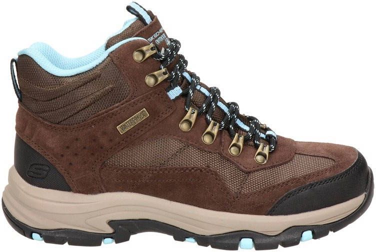 Skechers Outdoor suède wandelschoenen bruin