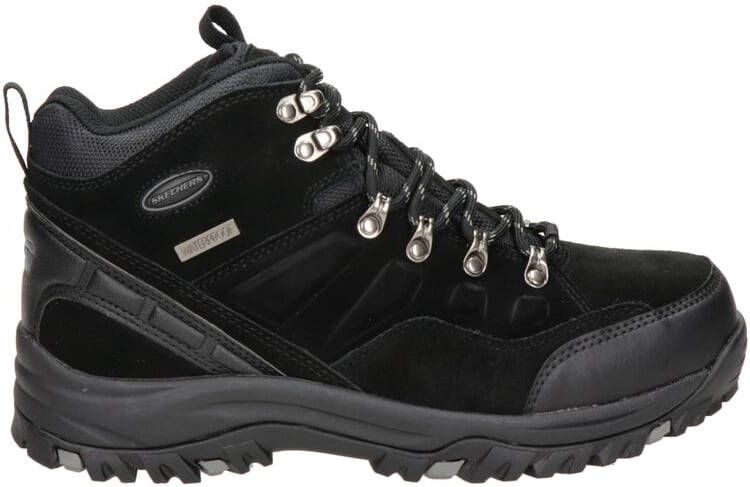 Skechers Relment Pelmo suède wandelschoenen zwart