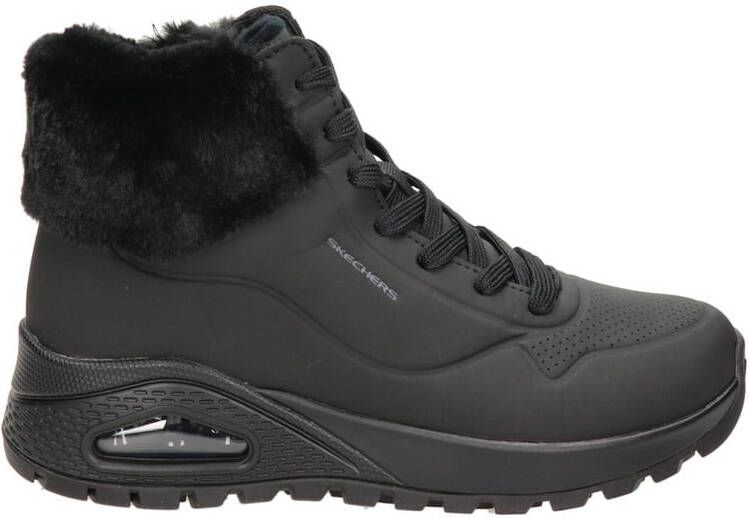 Skechers Uno Rugged hoge sneakers zwart