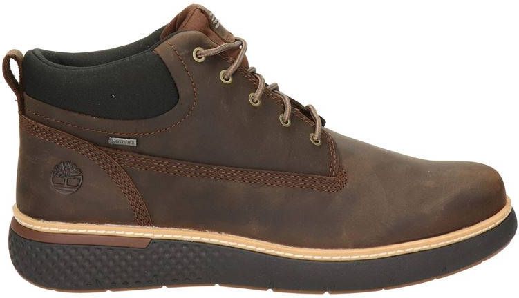 Timberland Cross Mark GTX nubuck enkelboots bruin