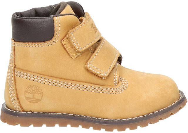 Timberland Pokey Pine klittenbandschoenen geel