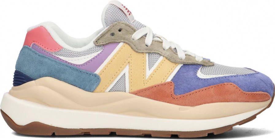 New Balance 5740 Panelled Lace Up Sneakers , Geel, Dames