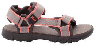 Jack Wolfskin Seven Seas 3 Sandaal Junior Lichtbruin/Middenroze