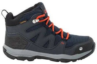 Jack Wolfskin Mountain Attack 3 Texapore Mid Junior Donkerblauw/Oranje