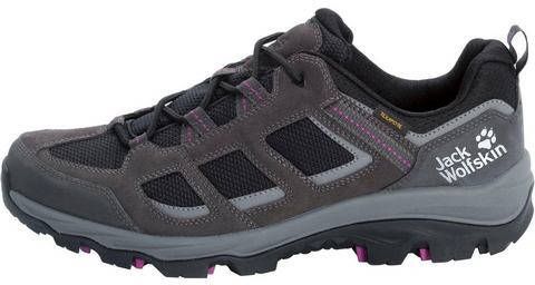 Jack Wolfskin Vojo 3 Texapore Low Wandelschoenen Dames Middengrijs/Paars