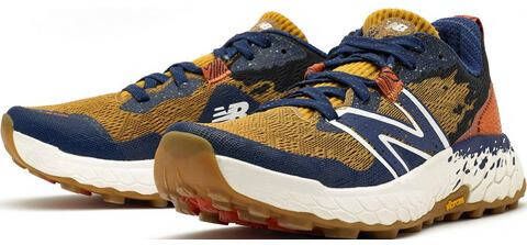 New Balance Hardloopschoenen Fresh Foam X Hierro V7 Geel/Navy/Oranje Vrouw