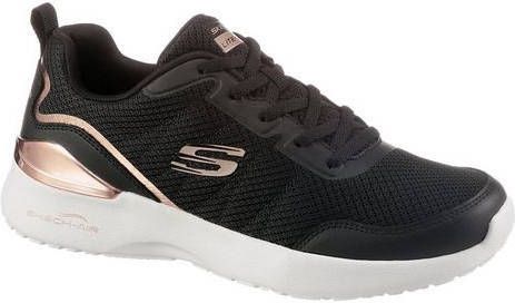 Skechers skech air dynamight hardloopschoenen zwart/goud dames