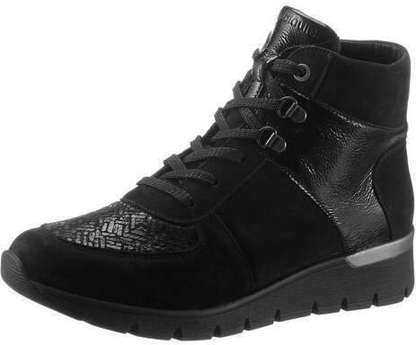 Waldläufer Hoge veterschoenen K RAMONA Soft in orthotritt uitvoering en k wijdte(=extra wijd )