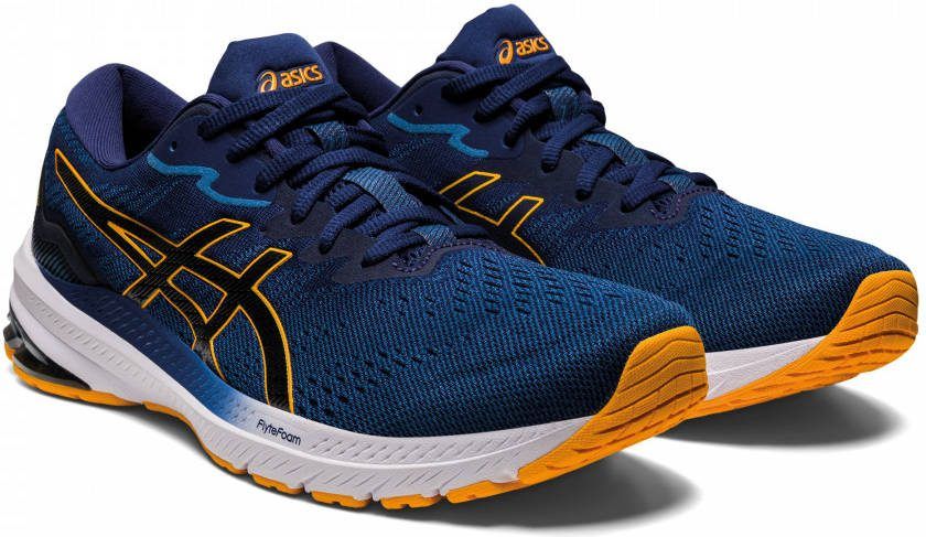Asics gt 1000 11 hardloopschoenen blauw heren