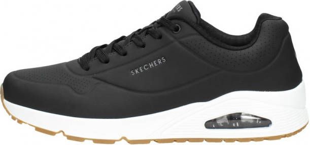 Skechers Uno Stand On Air Sneaker Heren Zwart