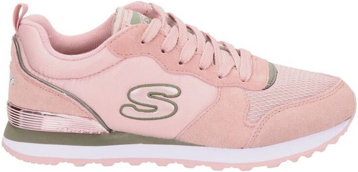 Skechers Originals suède sneakers roze