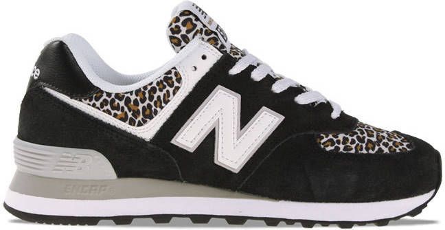 New Balance 574 Zwart/Lichtgrijs Dames
