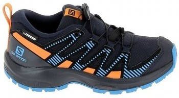 Salomon Lage Sneakers Xa Pro V8 WP Jr Marine Rouge