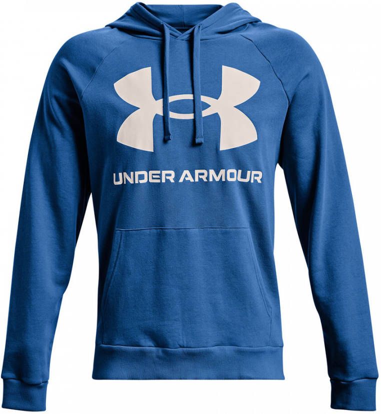 Under Armour UA Rival Fleece Big Logo HD Victory Blue//Onyx White