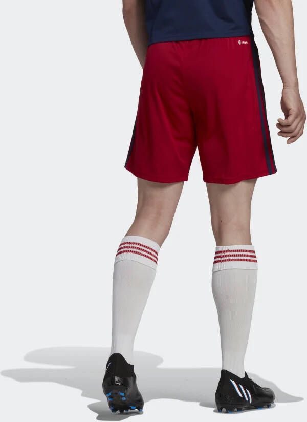 Adidas Ajax Amsterdam 22/23 Uitshort Team Victory Red Heren