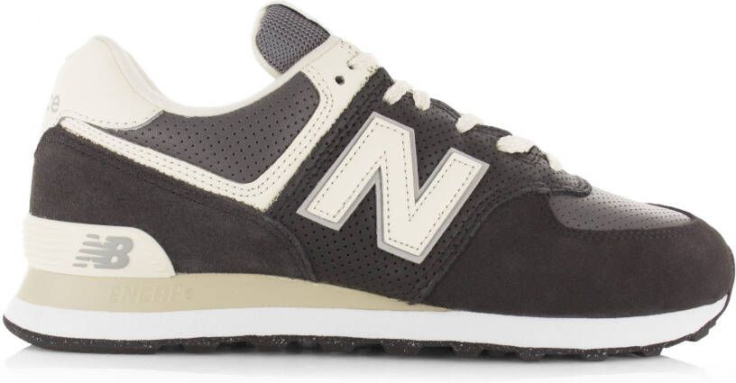 New Balance 574 Zwart/CrÃ¨me Heren