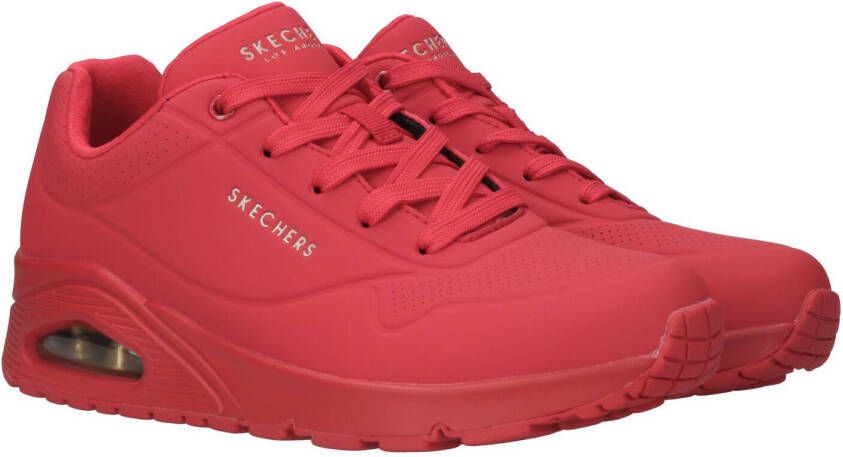 Skechers Sta op Air Sportschoenen , Rood, Dames