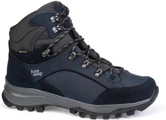 Hanwag Banks Narrow Lady GTX Wandelschoenen Dames Donkerblauw/Donkergrijs
