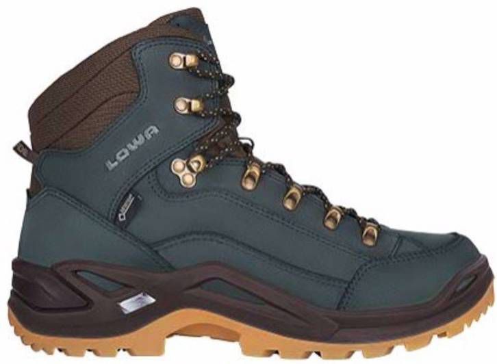 Lowa Renegade Mid GTX Schoen Marineblauw/Middenbruin