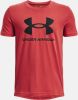 Under Armour Jongensshirt Sportstyle Logo met korte mouwen Chakra/Zwart/Zwart YSM online kopen