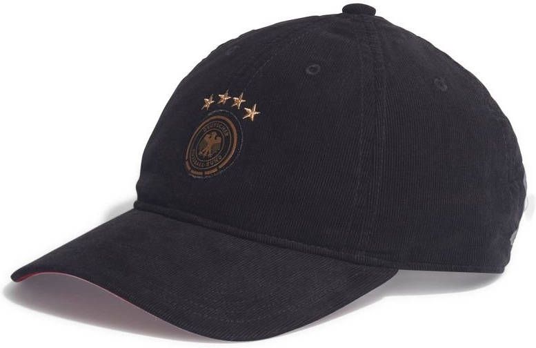 adidas Duitsland Cap Winter Zwart/Rood/Goud