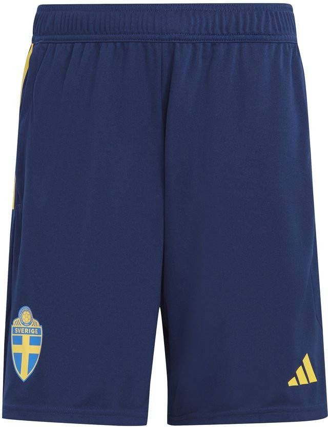 adidas Zweden Trainingsshorts Tiro 23 Navy/Geel
