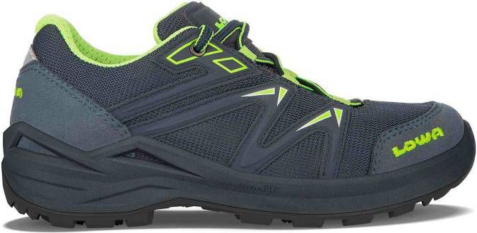 Lowa Innox Pro GTX Lo Lacing Wandelschoenen Junior Blauw/Limoengroen