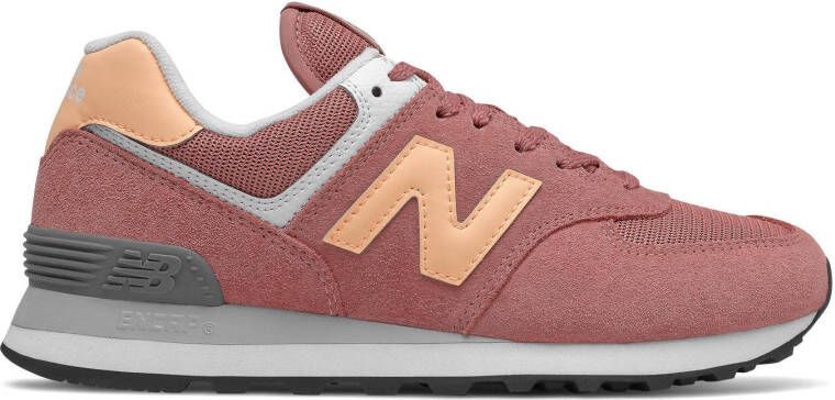 New Balance 574 sneakers oudroze/oranje