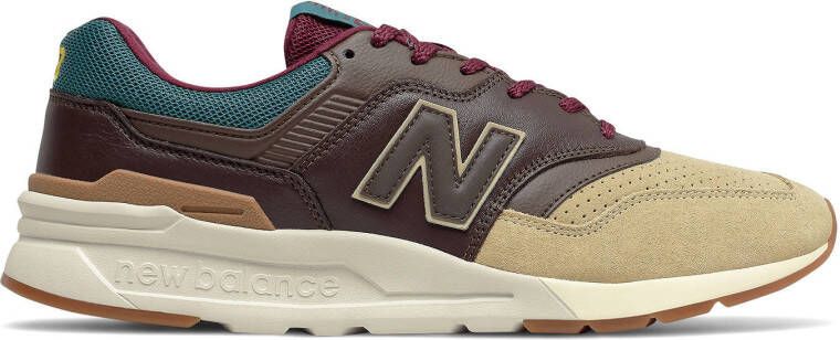 New Balance 997 sneakers bruin/ecru/blauw
