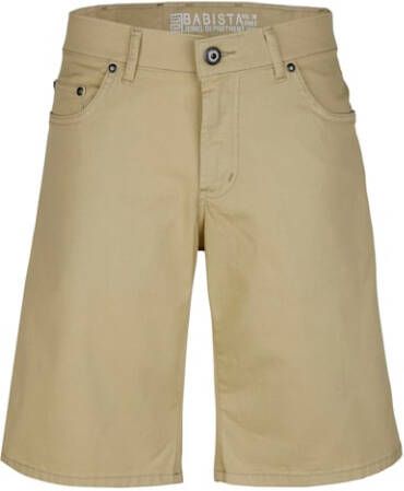 BABISTA Bermuda van een lichte katoenmix Geel