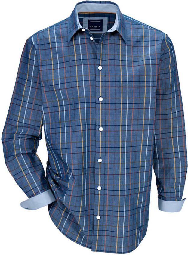 BABISTA Overhemd van zuiver katoen Blauw/Geel
