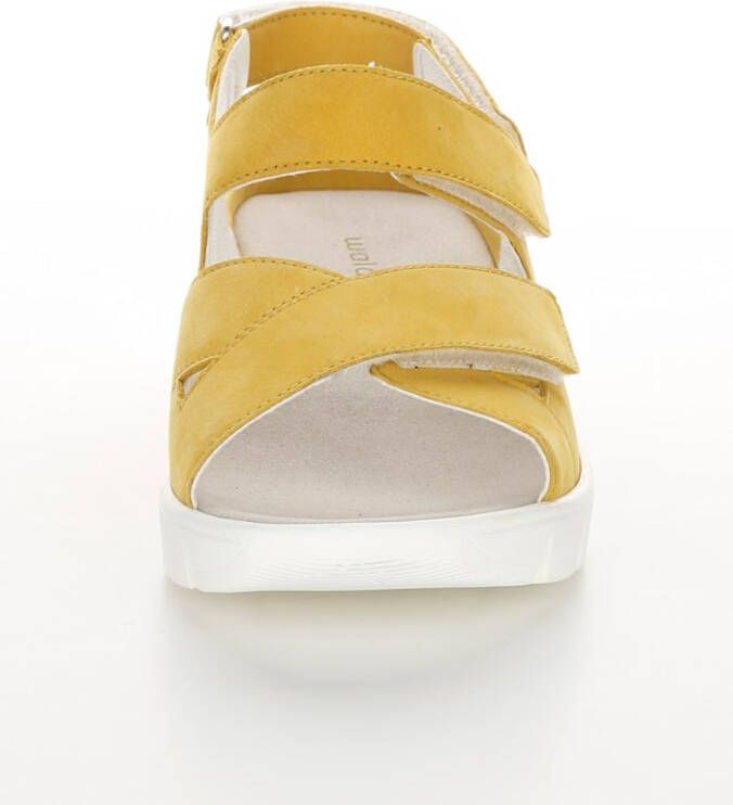 Waldläufer Sandaaltje in Ortho Tritt uitvoering Geel