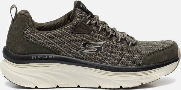 Skechers lux walker hardloopschoenen groen heren